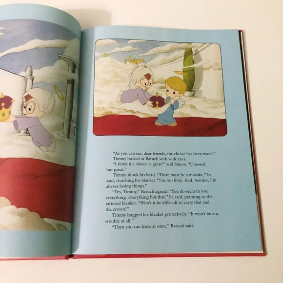 1991 Precious Moments Timmy’s Gift A Christmas Story by Samuel J Butcher Book - Picture 11 of 16